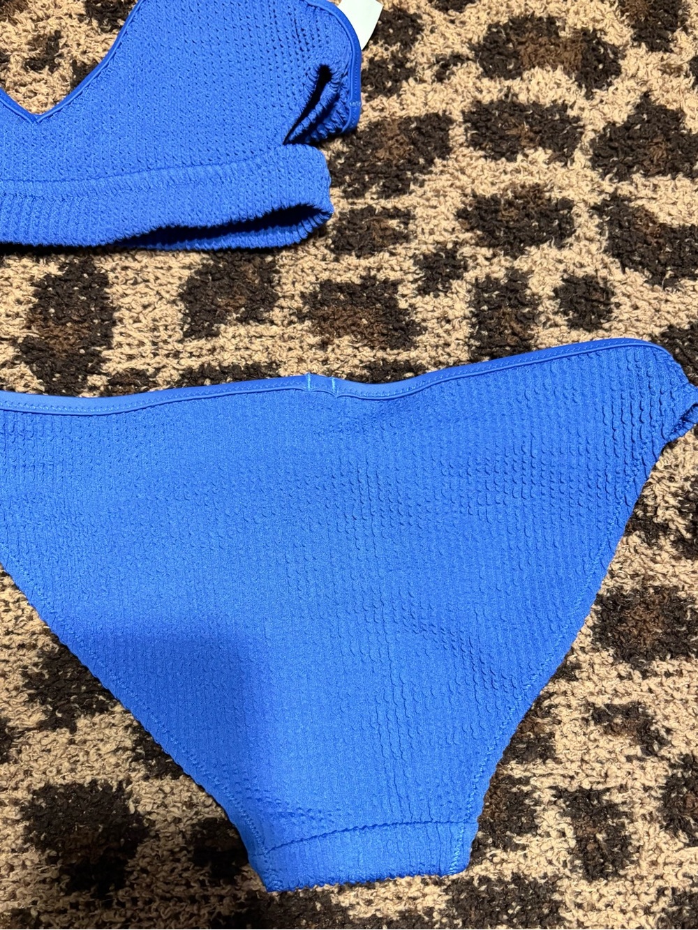 aerie Ribbed V-Neck Bikini Set - Picture 3 of 8